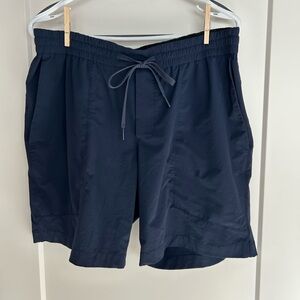 Black Lululemon Drawstring Shorts